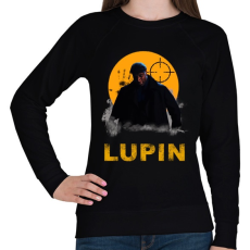 PRINTFASHION LUPIN - Női pulóver - Fekete