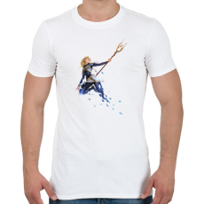 PRINTFASHION Lux - Férfi póló - Fehér