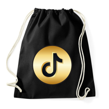 PRINTFASHION Luxury tiktok - Sportzsák, Tornazsák - Fekete tornazsák