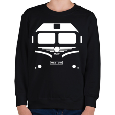 PRINTFASHION m62 vonat - Gyerek pulóver - Fekete gyerek pulóver, kardigán