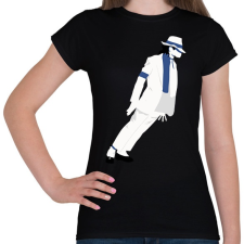 PRINTFASHION M.J. - Női póló - Fekete női póló