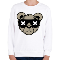 PRINTFASHION Maci - Gyerek pulóver - Fehér