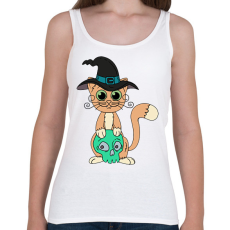 PRINTFASHION Macsek - Női atléta - Fehér