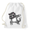 PRINTFASHION Macska dub tánc - Sportzsák, Tornazsák - Fehér