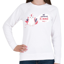 PRINTFASHION Macska - enni adj ! - Női pulóver - Fehér női pulóver, kardigán