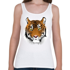 PRINTFASHION Macska - Női atléta - Fehér