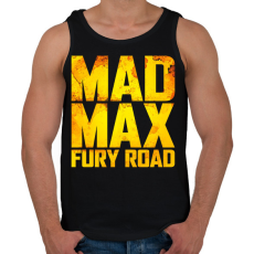 PRINTFASHION Mad Max - Férfi atléta - Fekete