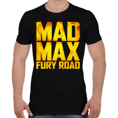 PRINTFASHION Mad Max - Férfi póló - Fekete