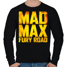 PRINTFASHION Mad Max - Férfi pulóver - Fekete férfi pulóver, kardigán