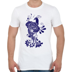 PRINTFASHION Madár2 - Férfi póló - Fehér