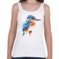PRINTFASHION madár - Női atléta - Fehér
