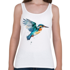 PRINTFASHION madár - Női atléta - Fehér