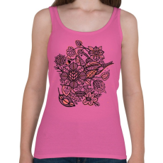 PRINTFASHION Madár - Női atléta - Rózsaszín