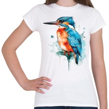 PRINTFASHION madár - Női póló - Fehér női póló