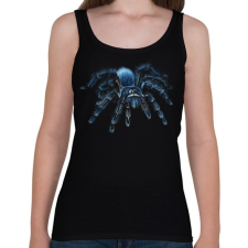 PRINTFASHION Madárpók portré - Női atléta - Fekete női trikó