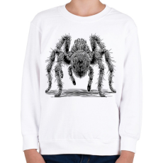 PRINTFASHION Madárpók / Tarantula / Pók rajz - Gyerek pulóver - Fehér