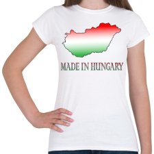 PRINTFASHION Made In Hungary - Női póló - Fehér női póló