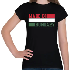PRINTFASHION Made in hungary - Női póló - Fekete