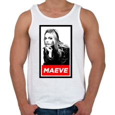 PRINTFASHION Maeve - Férfi atléta - Fehér