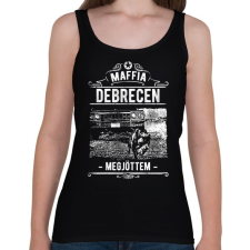 PRINTFASHION Maffia Debrecen - Női atléta - Fekete női trikó