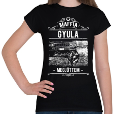 PRINTFASHION Maffia Gyula - Női póló - Fekete női póló