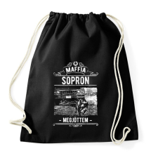 PRINTFASHION Maffia Sopron - Sportzsák, Tornazsák - Fekete tornazsák