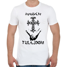 PRINTFASHION MAGÁNTULAJDON - Férfi póló - Fehér férfi póló