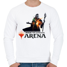 PRINTFASHION Magic The Gathering - Férfi pulóver - Fehér
