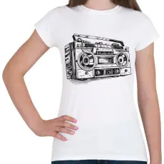 PRINTFASHION magnó  - Női póló - Fehér