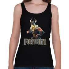 PRINTFASHION Magnus skin Fortnite - Női atléta - Fekete női trikó