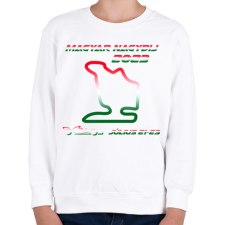 PRINTFASHION Magyar Nagydij 02 - Gyerek pulóver - Fehér gyerek pulóver, kardigán