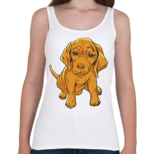 PRINTFASHION Magyar vizsla - Női atléta - Fehér női trikó