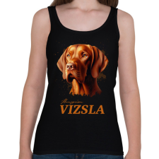 PRINTFASHION Magyar Vizsla - Női atléta - Fekete női trikó