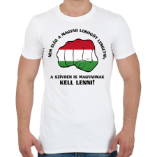 PRINTFASHION Magyarnak kell lenni! - Férfi póló - Fehér férfi póló