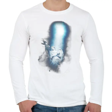 PRINTFASHION Magyarok Angyala - Férfi hosszú ujjú póló - Fehér