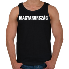 PRINTFASHION MAGYARORSZÁG - Férfi atléta - Fekete atléta, trikó