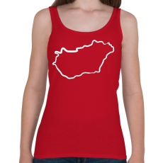 PRINTFASHION Magyarország - Női atléta - Cseresznyepiros