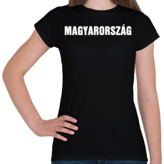 PRINTFASHION MAGYARORSZÁG - Női póló - Fekete
