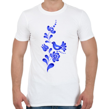 PRINTFASHION Magyaros minta4 - Férfi póló - Fehér férfi póló