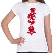 PRINTFASHION Magyaros minta8 - Női póló - Fehér női póló