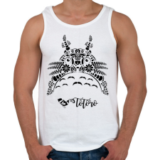 PRINTFASHION Magyaros Totoro - Férfi atléta - Fehér atléta, trikó