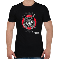 PRINTFASHION Maine Coon - Férfi póló - Fekete