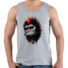 PRINTFASHION Majmok bolygója - Férfi atléta - Sport szürke