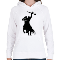 PRINTFASHION Majmok bolygója  - Női kapucnis pulóver - Fehér