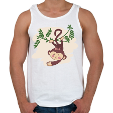 PRINTFASHION Majomlány - Férfi atléta - Fehér atléta, trikó