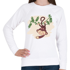 PRINTFASHION Majomlány - Női pulóver - Fehér