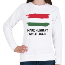 PRINTFASHION MAKE HUNGARY - Női pulóver - Fehér női pulóver, kardigán