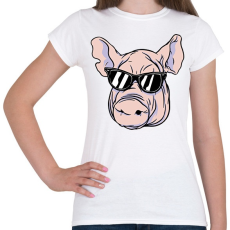 PRINTFASHION Malac - Női póló - Fehér