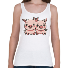 PRINTFASHION Malacok - Női atléta - Fehér