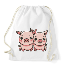 PRINTFASHION Malacok - Sportzsák, Tornazsák - Fehér tornazsák